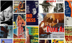 film posters collage