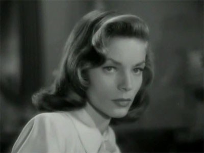 Bacall face